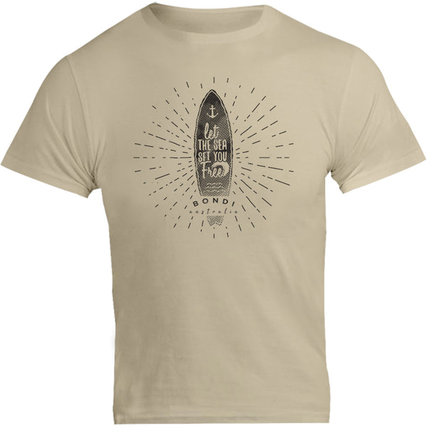 Bondi Let The Sea - Unisex Tee - Graphic Tees Australia