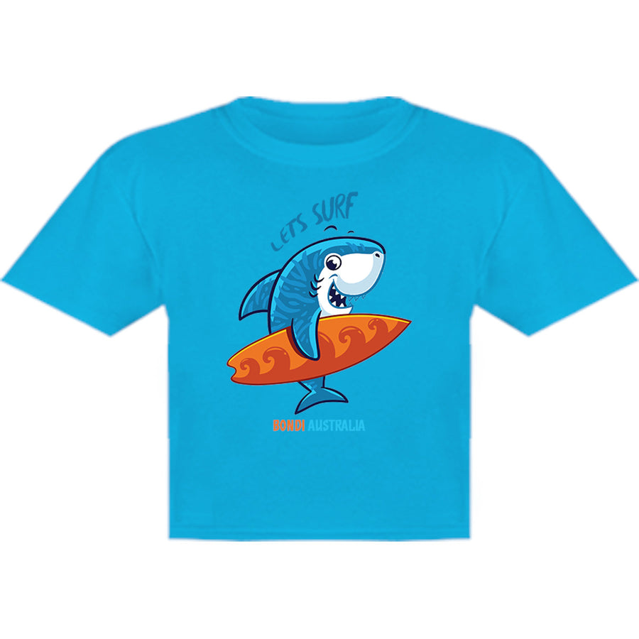 Bondi Lets Surf - Youth & Infant Tee - Graphic Tees Australia