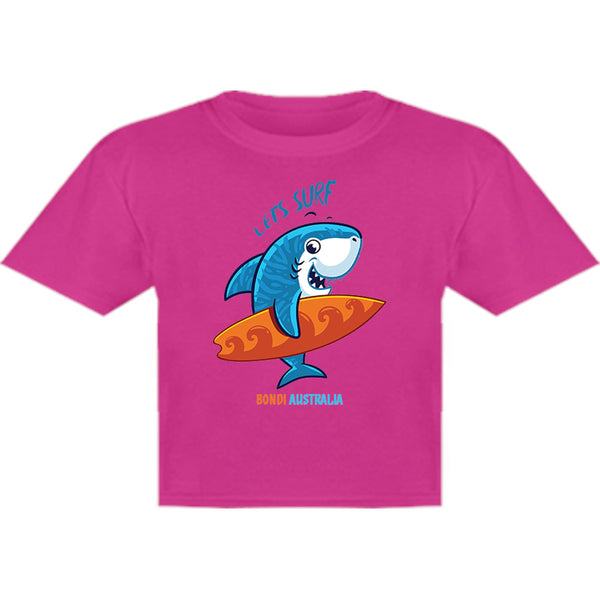 Bondi Lets Surf - Youth & Infant Tee - Graphic Tees Australia