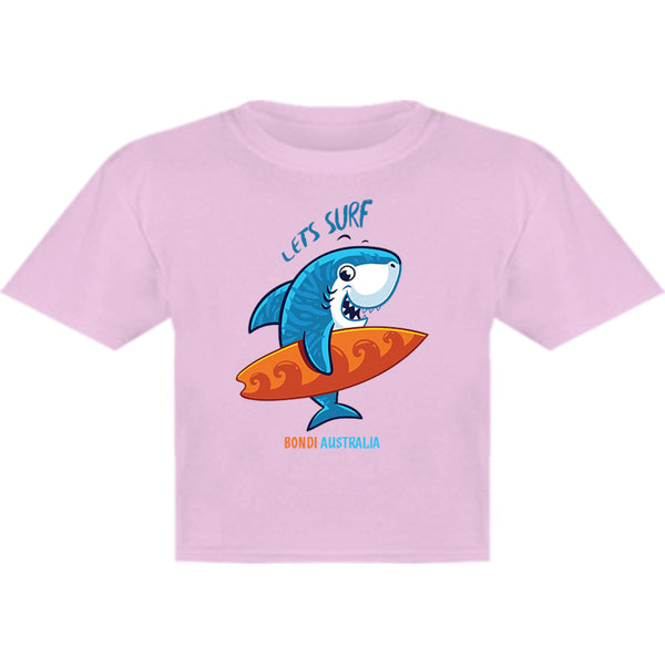 Bondi Lets Surf - Youth & Infant Tee - Graphic Tees Australia