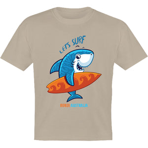 Bondi Lets Surf - Youth & Infant Tee - Graphic Tees Australia