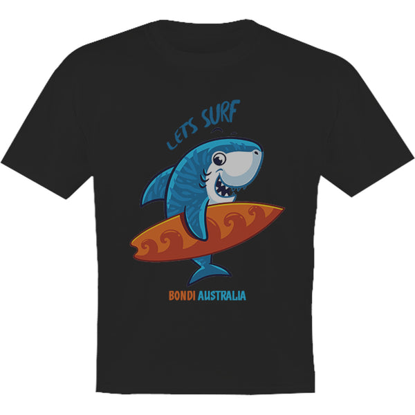 Bondi Lets Surf - Youth & Infant Tee - Graphic Tees Australia