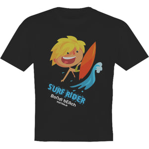 Bondi Surf Rider - Youth & Infant Tee - Graphic Tees Australia