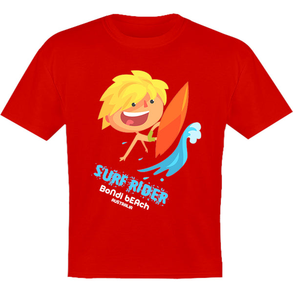 Bondi Surf Rider - Youth & Infant Tee - Graphic Tees Australia