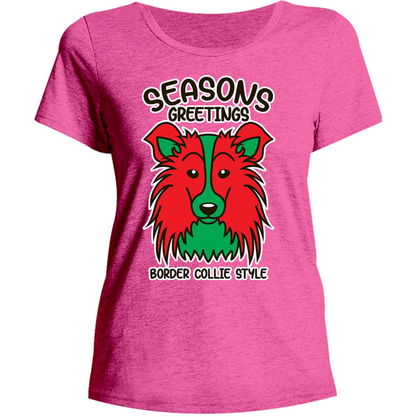 Border Collie Style - Ladies Relaxed Fit Tee