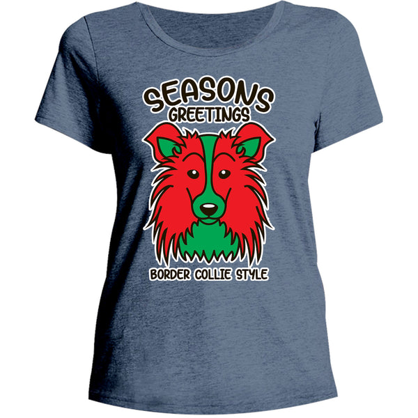 Border Collie Style - Ladies Relaxed Fit Tee