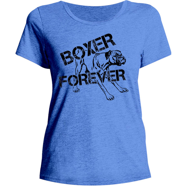 Boxer Forever - Ladies Relaxed Fit Tee - Graphic Tees Australia