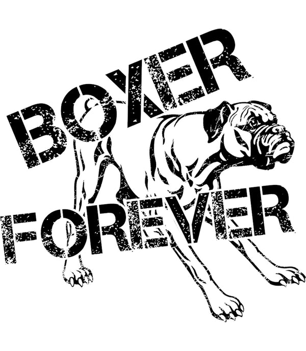 Boxer Forever - Ladies Relaxed Fit Tee - Graphic Tees Australia