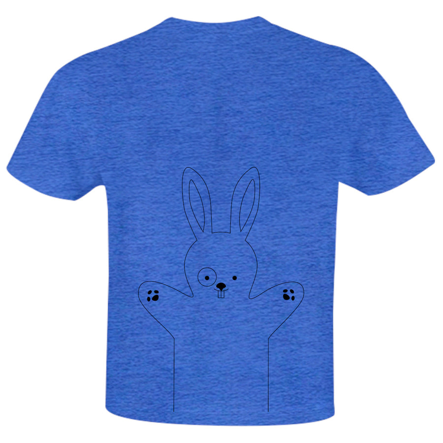 Bunny back print - Youth & Infant Tee - Graphic Tees Australia