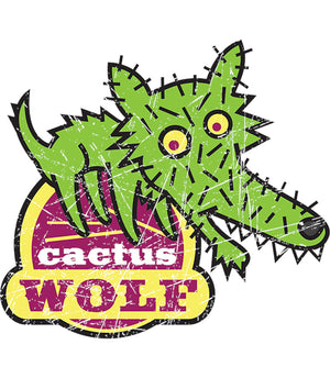 Cactus Wolf - Youth & Infant Tee - Graphic Tees Australia