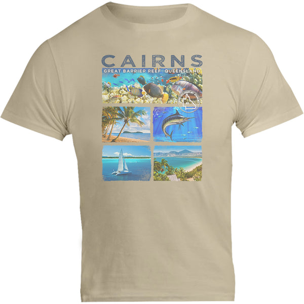 Cairns 5 panel - Unisex Tee - Graphic Tees Australia