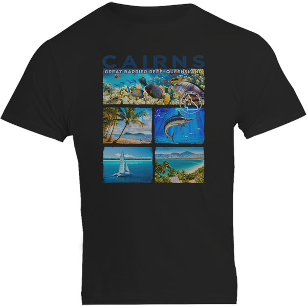 Cairns 5 panel - Unisex Tee - Graphic Tees Australia