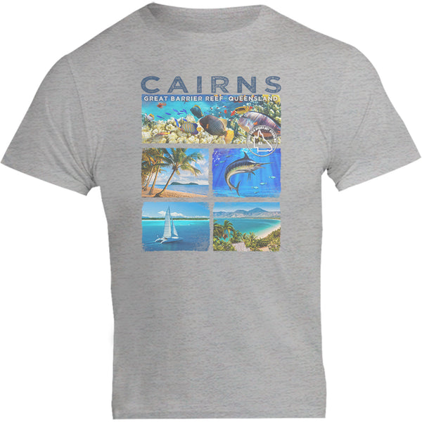 Cairns 5 panel - Unisex Tee - Graphic Tees Australia