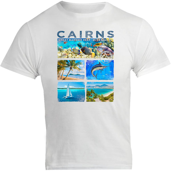 Cairns 5 panel - Unisex Tee - Graphic Tees Australia