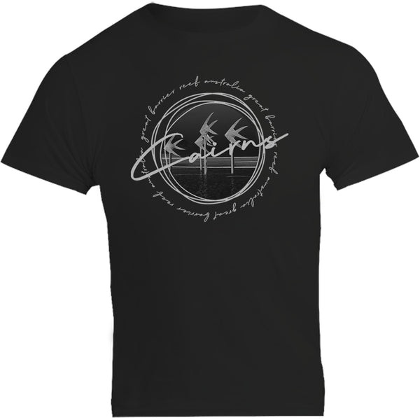 Cairns Circle Sketch - Unisex Tee - Graphic Tees Australia