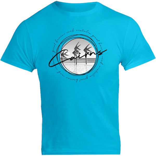 Cairns Circle Sketch - Unisex Tee - Graphic Tees Australia