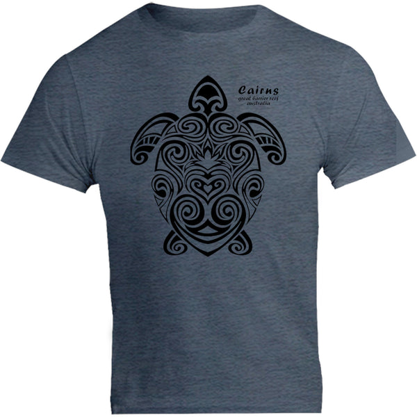 Cairns Turtle Tribal - Unisex Tee - Graphic Tees Australia