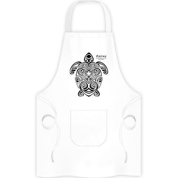 Cairns Turtle Tribal - Apron - Graphic Tees Australia