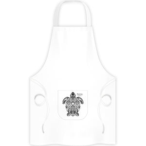 Cairns Turtle Tribal - Apron - Graphic Tees Australia