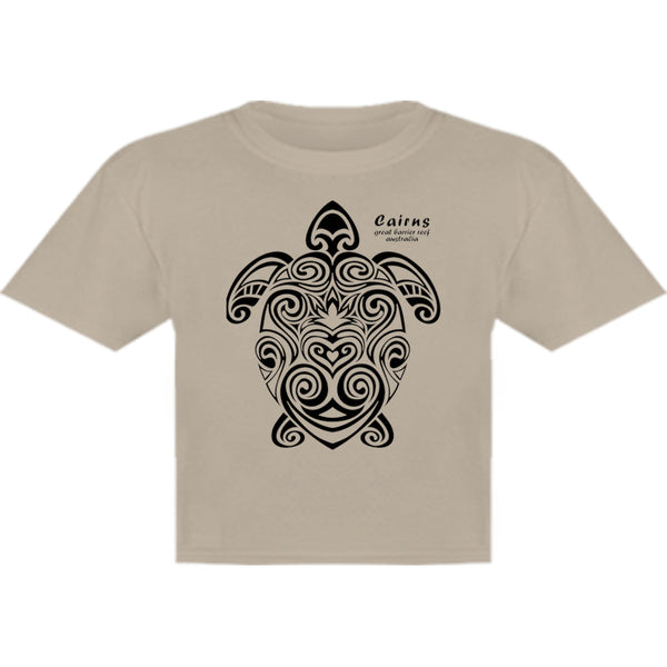 Cairns Turtle Tribal - Youth & Infant Tee - Graphic Tees Australia