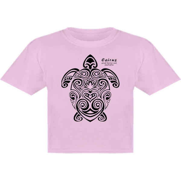 Cairns Turtle Tribal - Youth & Infant Tee - Graphic Tees Australia