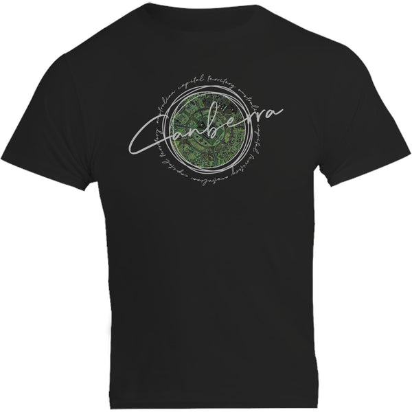 Canberra Circle Sketch - Unisex Tee - Graphic Tees Australia