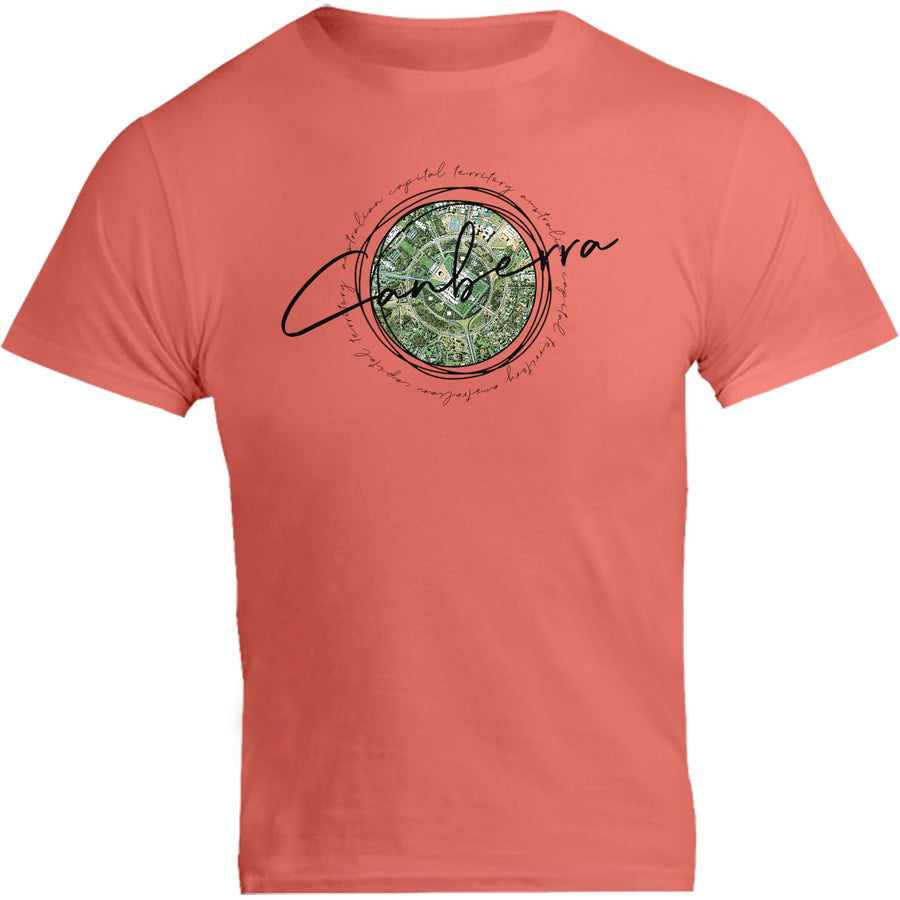 Canberra Circle Sketch - Unisex Tee - Graphic Tees Australia