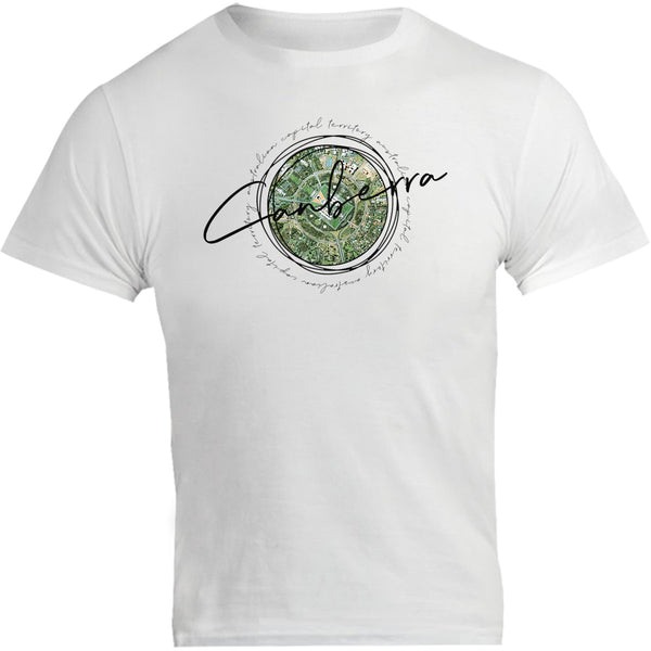 Canberra Circle Sketch - Unisex Tee - Graphic Tees Australia