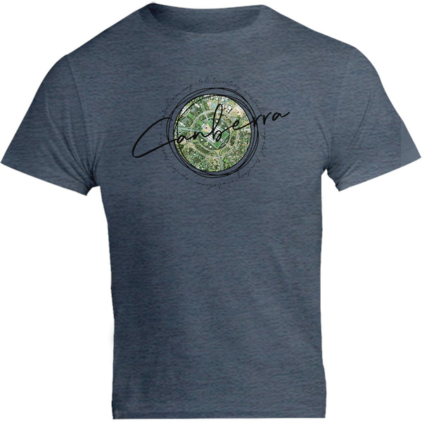 Canberra Circle Sketch - Unisex Tee - Graphic Tees Australia