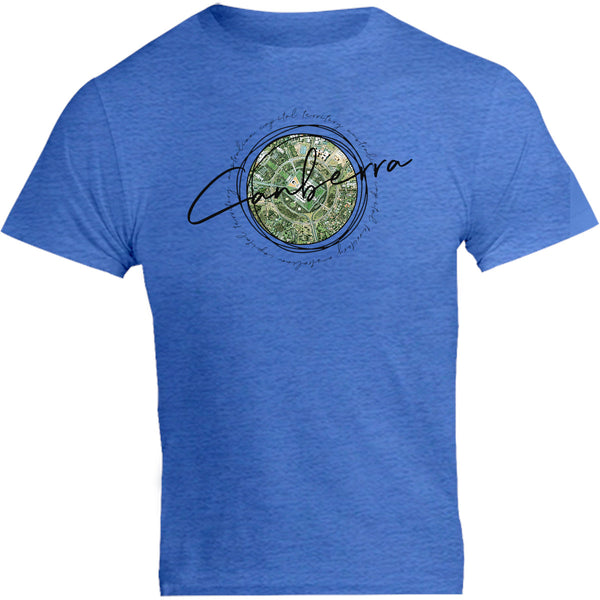 Canberra Circle Sketch - Unisex Tee - Graphic Tees Australia