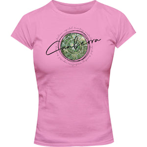 Canberra Circle Sketch - Ladies Slim Fit Tee - Graphic Tees Australia