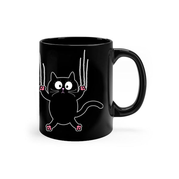 Cat Claw Scratch - Ceramic Mug - Graphic Tees Australia