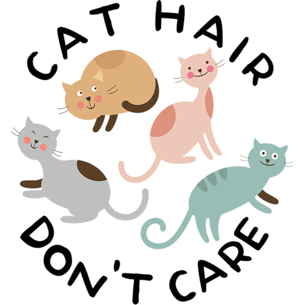 Cat Hair Don't Care - Unisex Tee - Plus Size