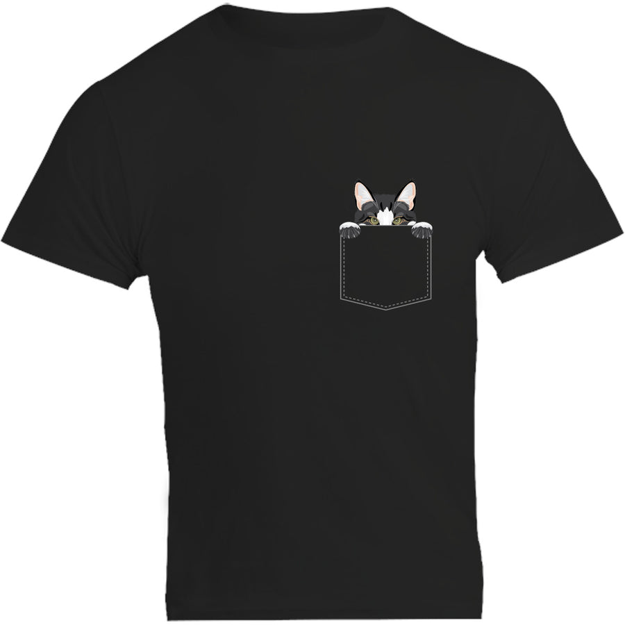 Cat In Pocket - Unisex Tee - Graphic Tees Australia