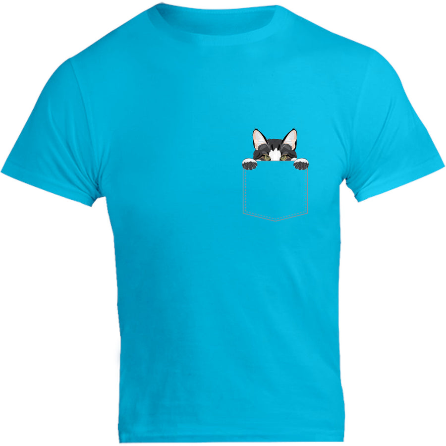 Cat In Pocket - Unisex Tee - Graphic Tees Australia