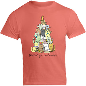 Cats as Christmas Tree - Unisex Tee