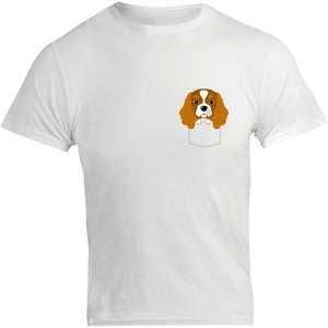 Cavalier in Pocket - Unisex Tee - Graphic Tees Australia