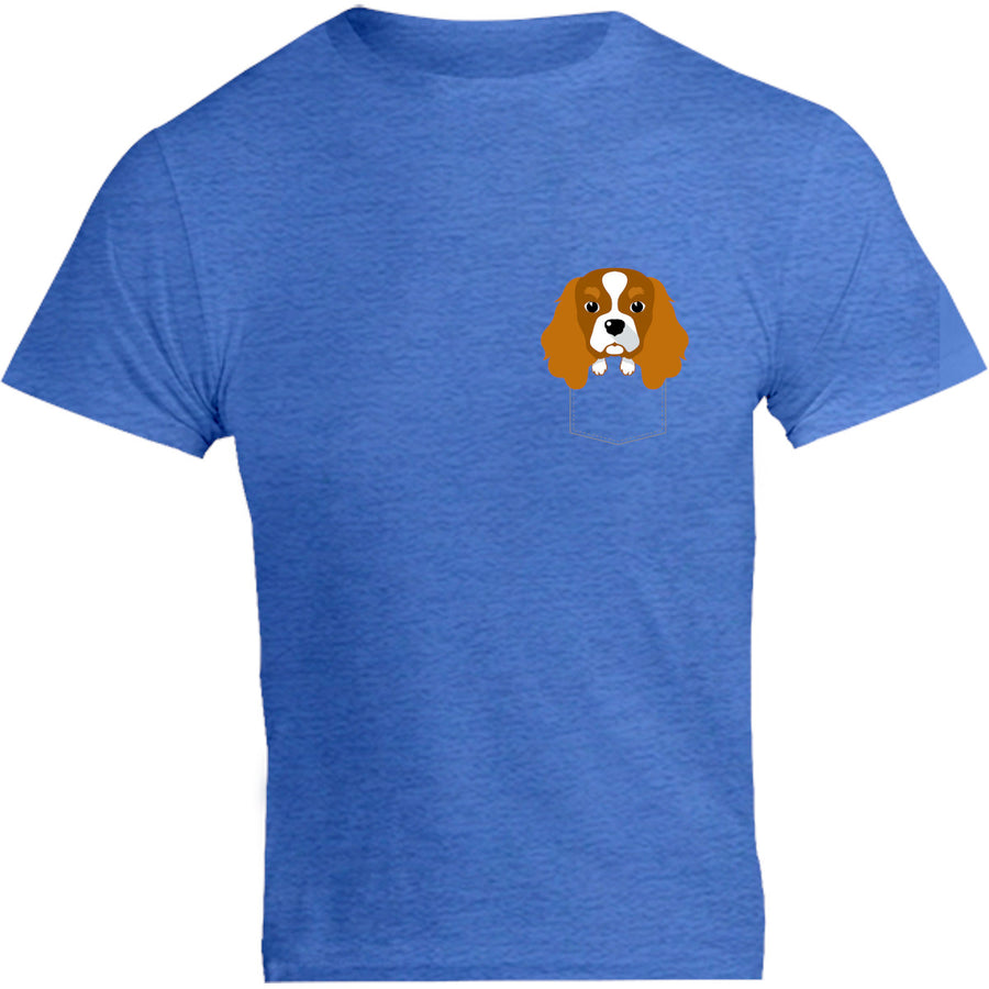 Cavalier in Pocket - Unisex Tee - Graphic Tees Australia