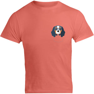 Cavalier in Pocket - Unisex Tee - Graphic Tees Australia