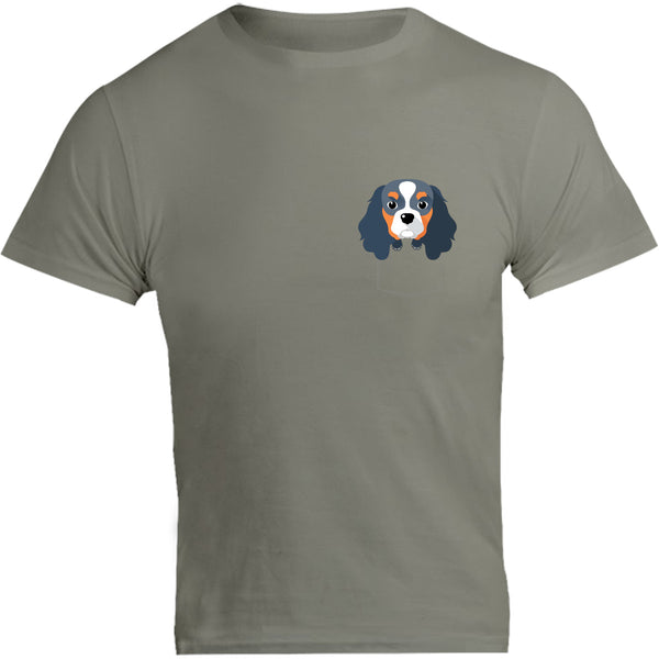 Cavalier in Pocket - Unisex Tee - Graphic Tees Australia