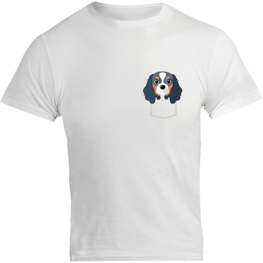 Cavalier in Pocket - Unisex Tee - Graphic Tees Australia