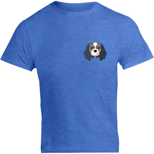 Cavalier in Pocket - Unisex Tee - Graphic Tees Australia