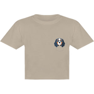 Cavalier in Pocket - Youth & Infant Tee - Graphic Tees Australia