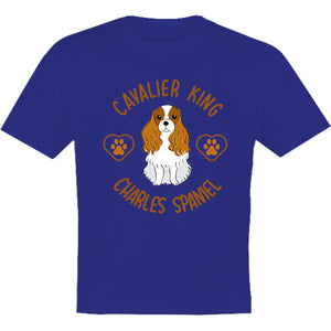 Cavalier King Charles Spaniel - Youth & Infant Tee - Graphic Tees Australia