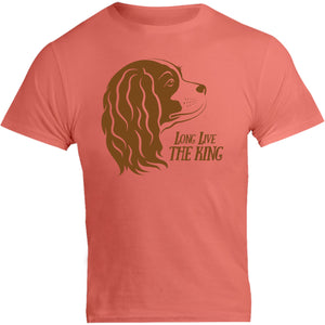 Cavalier Long Live The King - Unisex Tee - Graphic Tees Australia