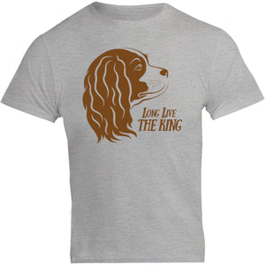 Cavalier Long Live The King - Unisex Tee - Graphic Tees Australia