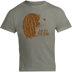 Cavalier Long Live The King - Unisex Tee - Graphic Tees Australia