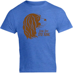 Cavalier Long Live The King - Unisex Tee - Graphic Tees Australia