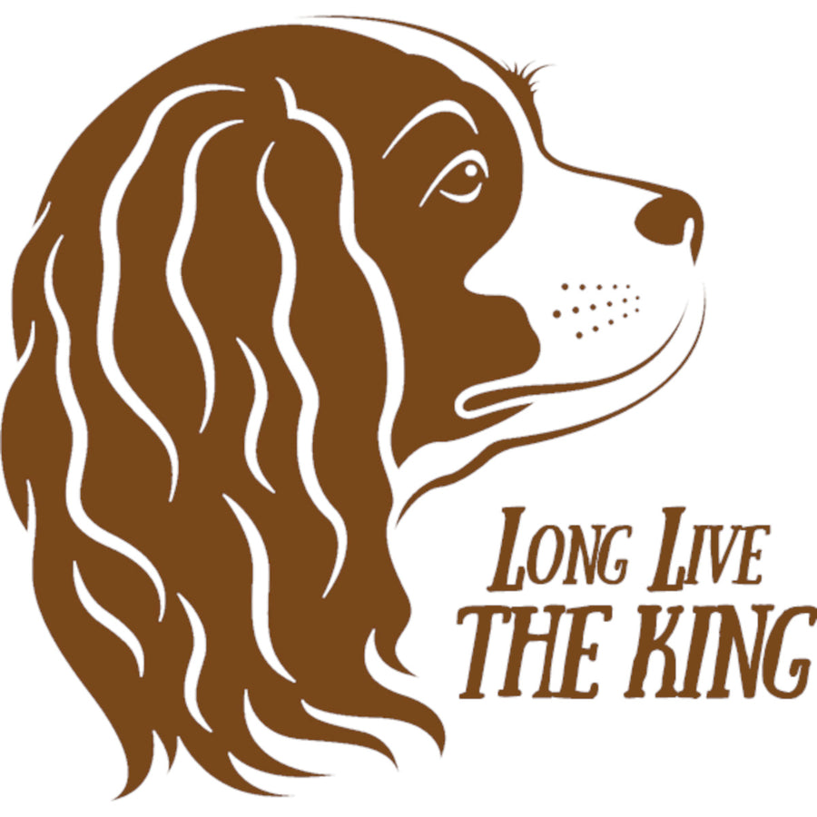 Cavalier Long Live The King - Unisex Tee - Plus Size - Graphic Tees Australia