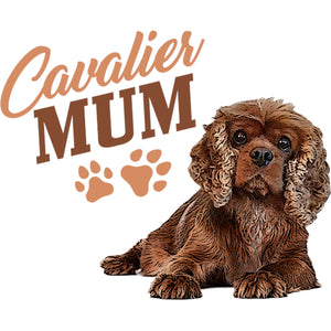 Cavalier Mum - Ladies Slim Fit Tee - Graphic Tees Australia